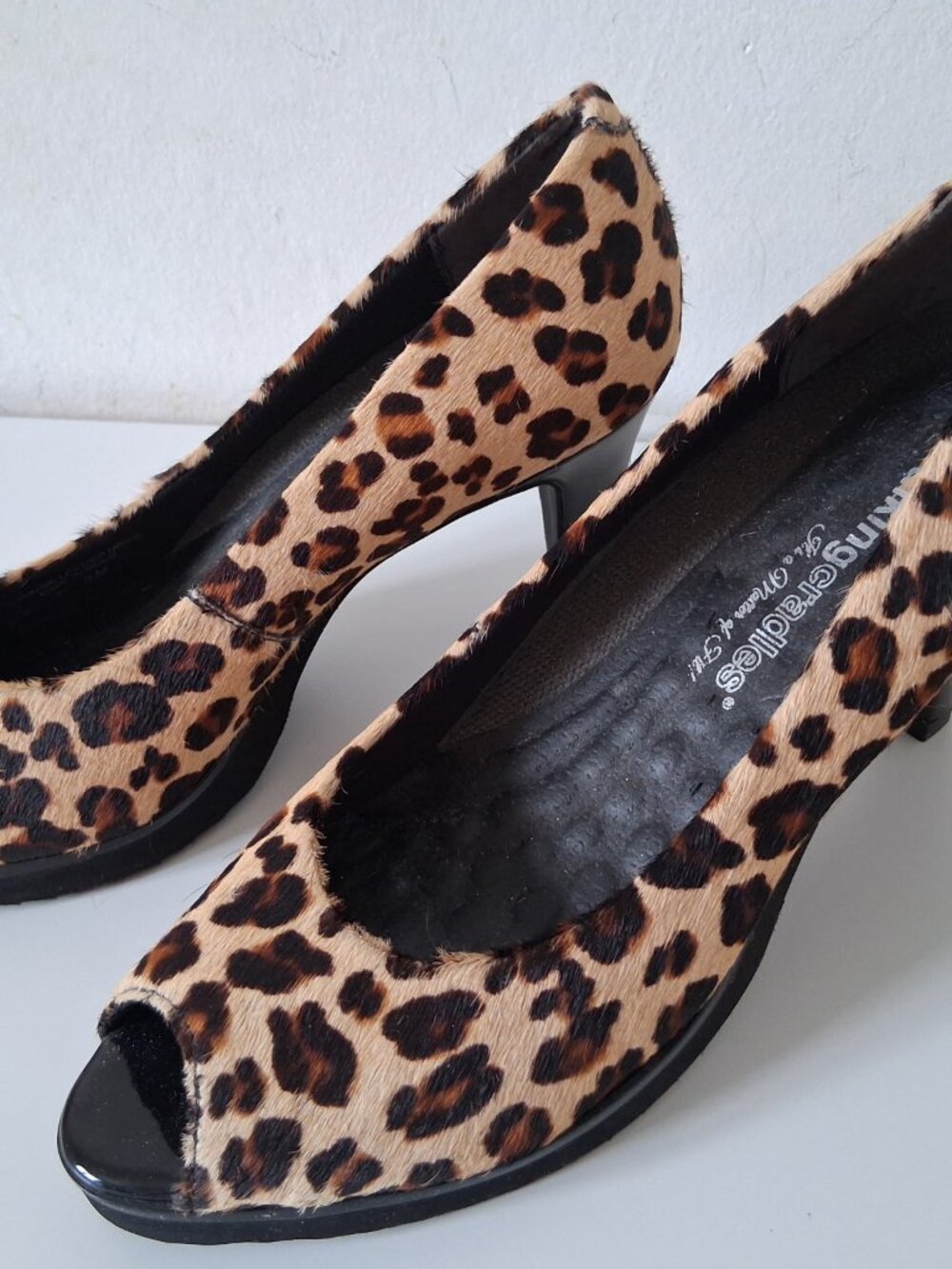 leopard print heels